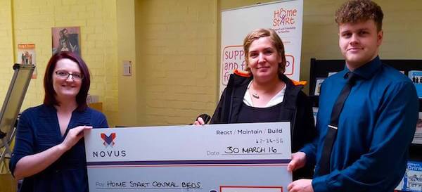 Novus Solutions Charity Donation