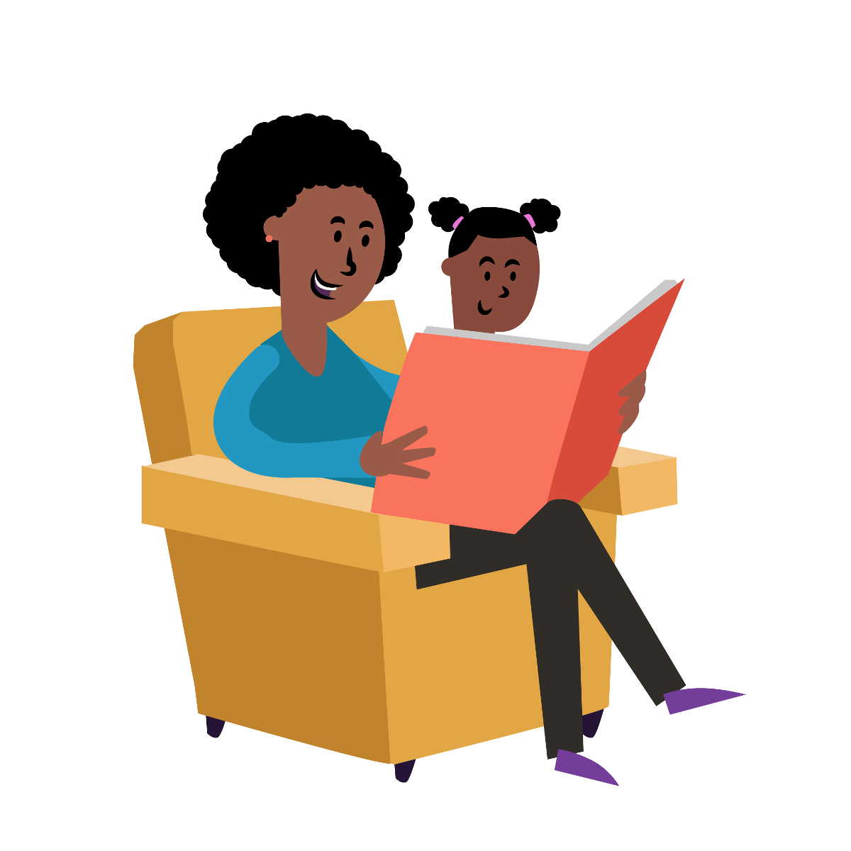Early Years Reading Early Years Reading - Parent and Child Reading Graphic