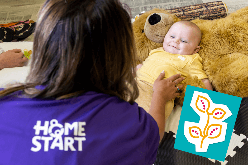 Home-Start Volunteer With Baby