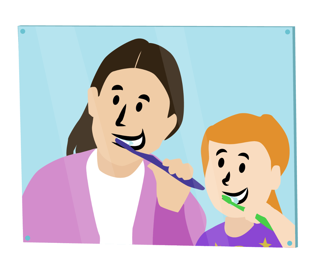Family Oral Health Graphic