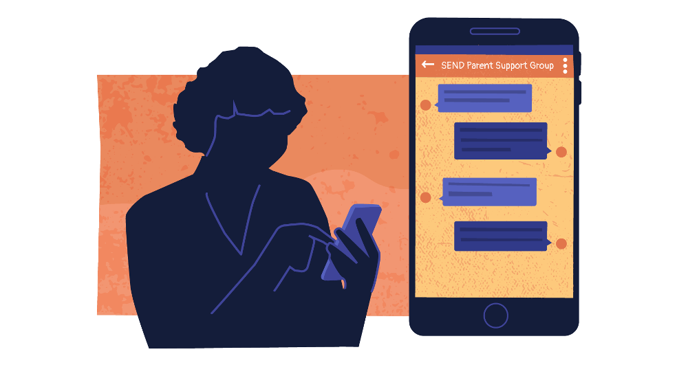 SEND Online Support Graphic