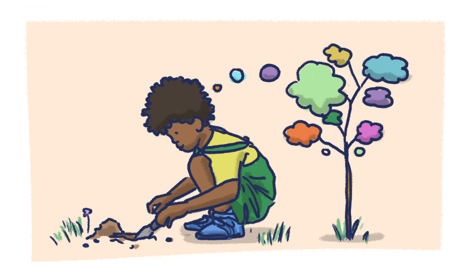 Eco-Anxiety Teaching Children Graphic
