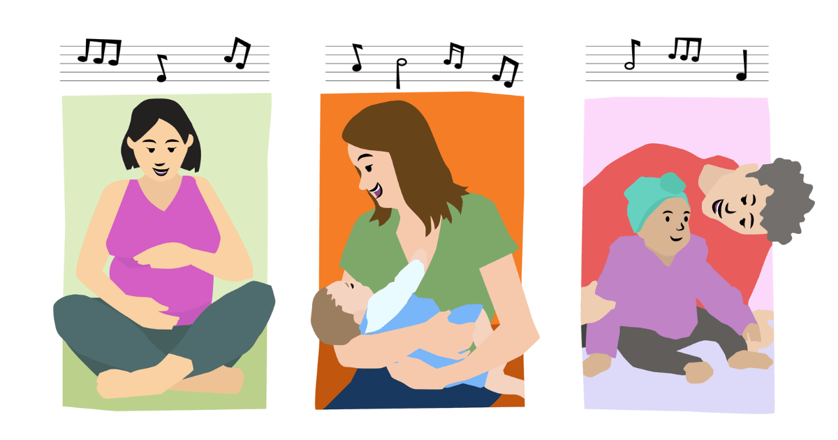 Nursery Rhymes With Children Graphic