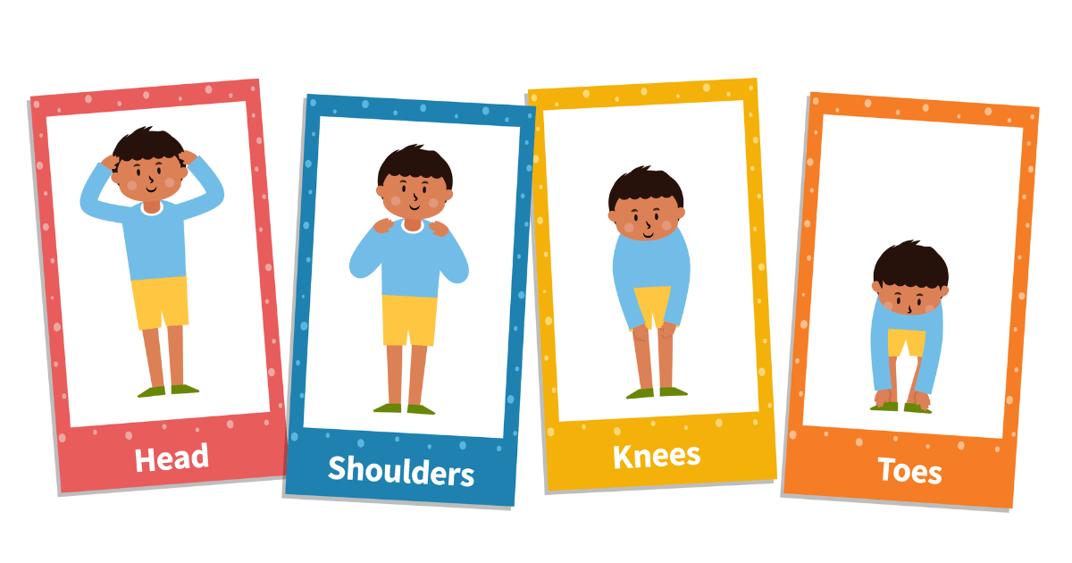 Head, Shoulders, Knees & Toes Graphic